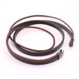 Bracelet Homme Triple Rangs en Cuir Noir et Marron Bracelet Homme Triple Rangs en Cuir Noir et Marron