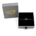 Bracelet Doubles Anneaux en Argent 925/1000 - Oxyde de Zirconium Bracelet Doubles Anneaux en Argent 925/1000 - Oxyde de Zirconium