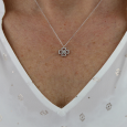 Collier Trèfle à 4 Coeurs en Argent 925/1000 - Oxyde de Zirconium Collier Trèfle à 4 Coeurs en Argent 925/1000 - Oxyde de Zirconium
