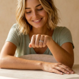 Bague Zoé Pavé en Argent 925/1000 - Oxyde de Zirconium