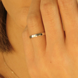 Alliance Simple Argent 925 - Élégance Intemporelle | Les Bijoux De Félys