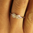 Bague Infinie en Argent 925/1000 - Oxyde de Zirconium Bague Infinie en Argent 925/1000 - Oxyde de Zirconium