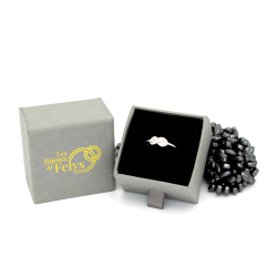 Bague Infinie en Argent 925/1000 - Oxyde de Zirconium