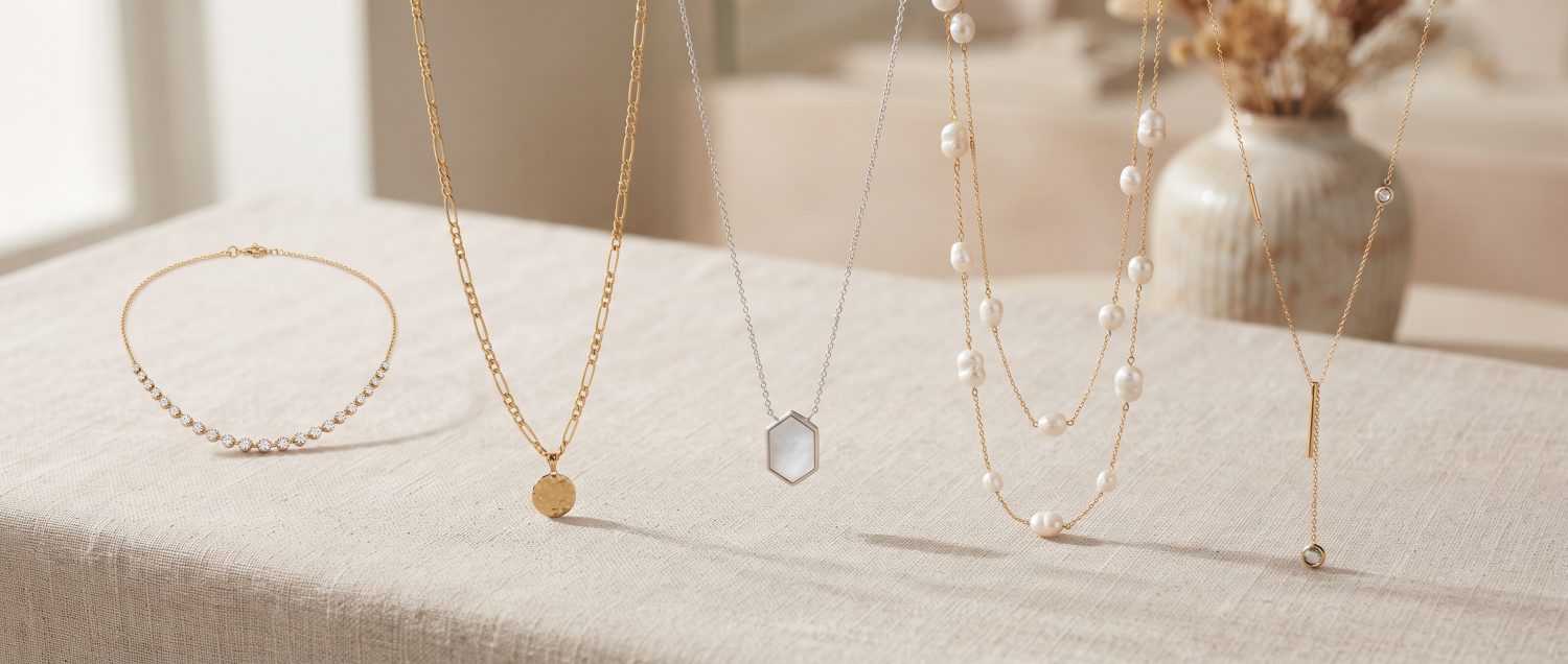 Collier parfait : choisis selon la forme de ton visage